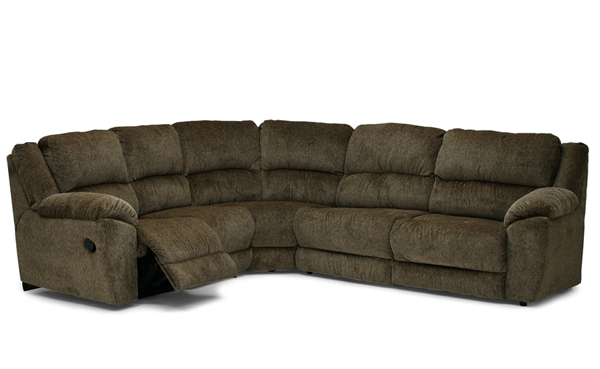 Benson Reclining True Sectional Sleeper Sofa