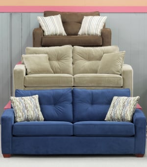 Trio of sofa sleeper options