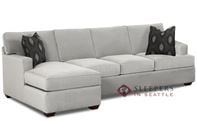 Savvy Lincoln Chaise Sectional Queen Sleeper Sofa