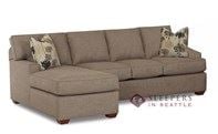 Savvy Palo Alto Chaise Sectional Full Sleeper S...