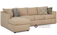 Savvy Aventura Chaise Sectional Queen Sleeper Sofa