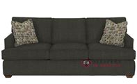 Savvy Lincoln Sleeper Sofa in Dumdum Charcoal (Queen)