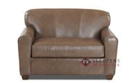 Savvy Zurich Leather Chair Sleeper Sofa