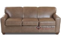 Savvy Zurich Leather Queen Sleeper Sofa