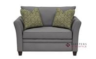 Savvy Murano Sleeper Sofa in Oakley Graphite (Chair)