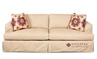 Savvy Berkeley Queen Sleeper Sofa with Slipcover with Down Feather Seating