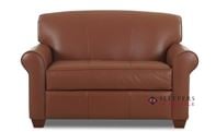 Savvy Calgary Leather Chair Sleeper Sofa