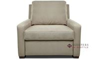 American Leather Lyons Low Leg Leather Chair Comfort Sleeper (Generation VIII)