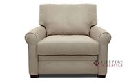American Leather Gaines Low Leg Leather Chair Comfort Sleeper (V9)