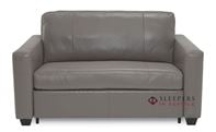 Palliser Kildonan CloudZ Twin Top-Grain Leather Sleeper Sofa