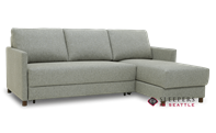 Luonto Pint Chaise Sectional Full XL Sleeper Sofa in Rene 03