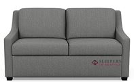 American Leather Perry Low Leg Queen Comfort Sleeper (Generation VIII) in Aura Pewter