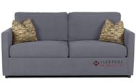SPECIAL! Savvy San Francisco Sleeper Sofa in Microsuede Charcoal (Queen)
