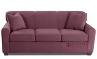 Savvy Zurich Queen Sleeper Sofa in Empire Pinot