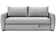 Innovation Living Cosial Queen Sleeper Sofa in 590 Micro Check Grey