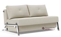 Innovation Living Cubed Full Sleeper Sofa with Chrome Legs