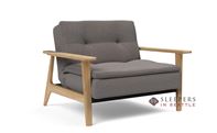 Innovation Living Dublexo Frej Chair Sleeper Sofa with Oak Legs