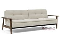 Innovation Living Dublexo Frej Queen Sleeper Sofa with Smoked Oak Legs