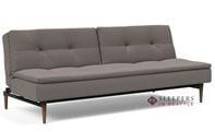 Innovation Living Dublexo Styletto Queen Sleeper Sofa with Dark Wood Legs