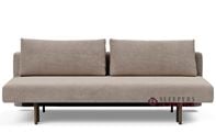 Innovation Living Conlix Full Sleeper Sofa with Smoked Oak Legs in 318 - Cordufine Beige
