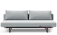 Innovation Living Conlix Full Sleeper Sofa with Smoked Oak Legs in 583 - Argus Grey