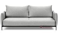 Innovation Living Malloy Queen Sleeper Sofa in 590 Micro Check Grey