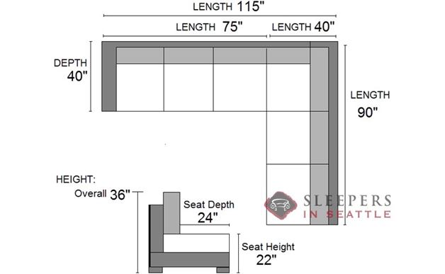 Customize and Personalize Halifax True Sectional Leather Sofa by Savvy ...