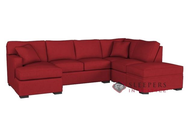 Customize and Personalize 146 Chaise Sectional Fabric Sofa by Stanton ...