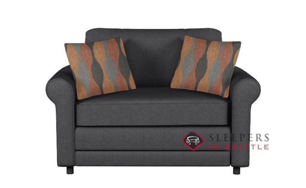 gray twin sofa bed boone