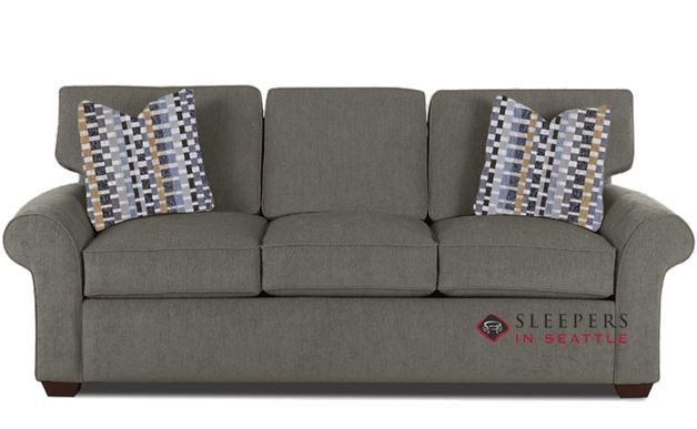 Quick Ship Seattle Queen Fabric Sofa By Savvy Fast Shipping Savvy Seattle Sleeper In Kingkong Granite Queen