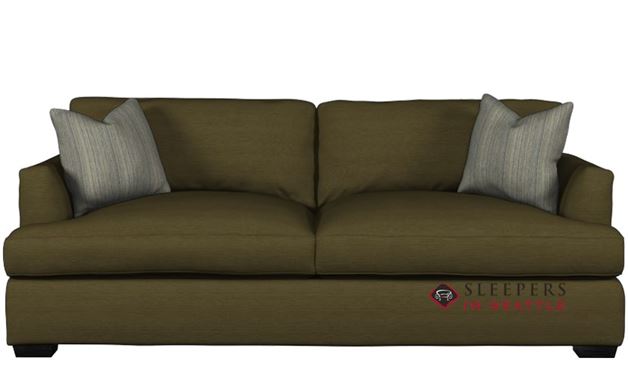 Savvy Berkeley Queen Sleeper Sofa in Empire Toffee