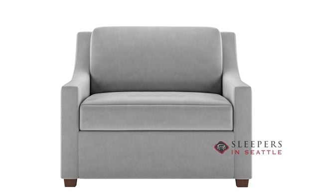 American Leather Perry Leather Twin Comfort Sleeper