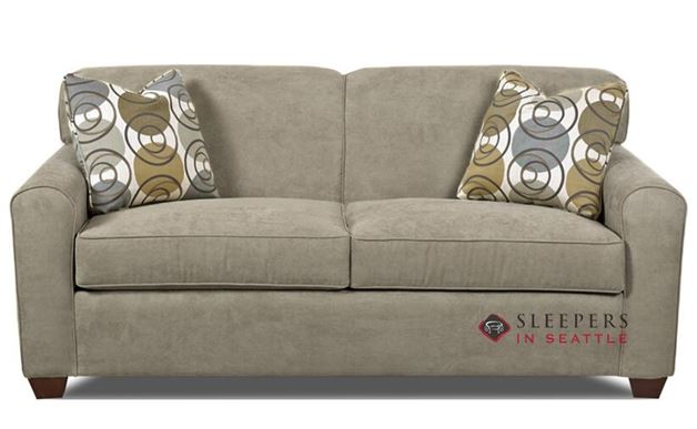Zurich Full Sleeper Sofa in Lily Pewter (Full)