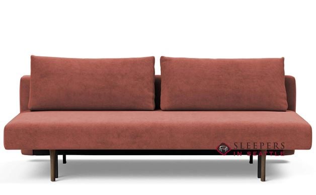 Innovation Living Conlix Sleeper (Full) with Smoked Oak Legs in 317 - Cordufine Rust