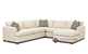 Savvy Berkeley Compact True Sectional Sofa with Chaise
