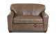 Savvy Zurich Leather Sleeper Sofa in Abilene Smoke (Chair)