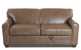 Savvy Zurich Leather Sleeper Sofa (Full) in Abilene Smoke