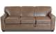 Savvy Zurich Leather Sleeper Sofa in Abilene Smoke (Queen)