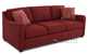 Savvy Glendale Sofa in Enello Cranberry Sideview