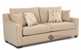 Savvy Alexandria Queen Sleeper Sofa with Nailheads in Conversation Bisque Sideview