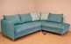 Luonto Flipper LAF Chaise Sectional Sleeper Sofa in Naomi 321 Side View