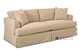 Savvy Berkeley Sleeper Sofa with Slipcover (Queen) in Classic Khaki Sideview