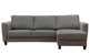 Luonto Flex Loveseat Chaise Sectional Sofa in Lens 212