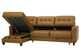 Luonto Noah Chaise Sectional Full XL Sleeper Sofa (Chaise Open)
