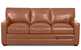 Savvy Palo Alto Leather Sleeper in Steamboat Chestnut (Queen)