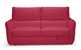 B842-264: Natuzzi Editions Versa Leather Sleeper Sofa in Denver Red (Full)