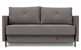 Innovation Living Cubed Sleeper with Arms (Full) in 521 Mixed Dance Grey