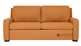American Leather Lyons Queen Comfort Sleeper in Babble Tangerine