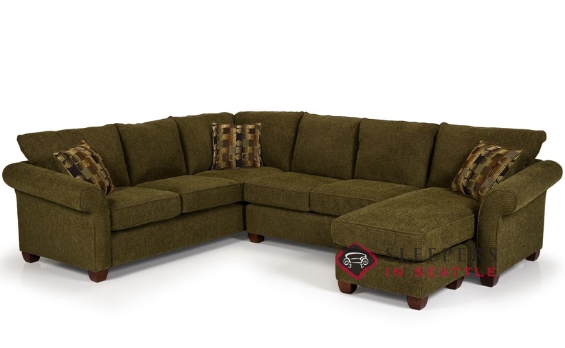 Customize And Personalize 664 True Sectional Fabric Sofa By