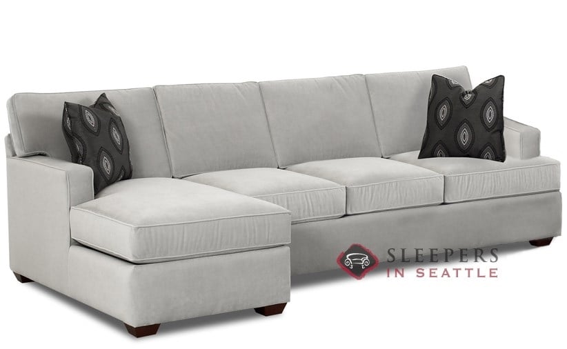 Chaise Sectional Size Sofa Bed, What Are The Dimensions Of A Queen Sleeper Sofa